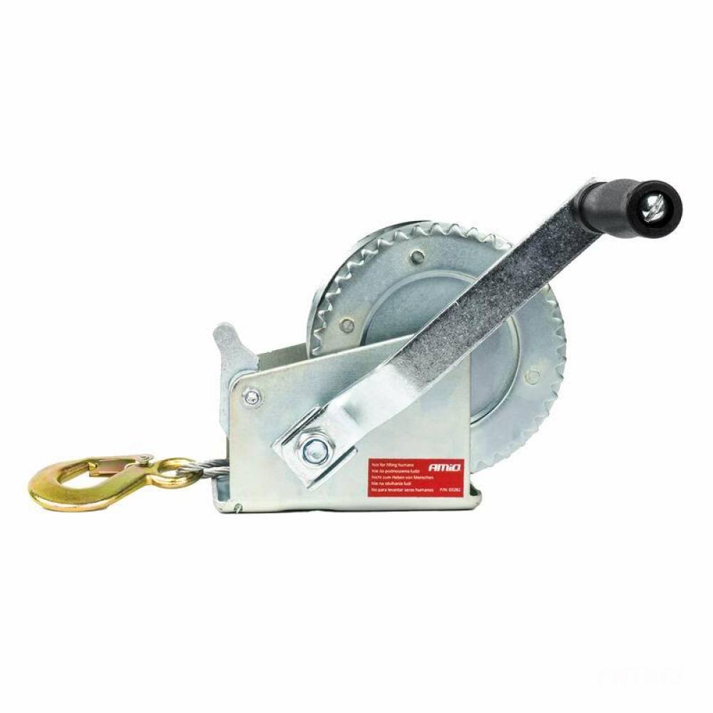 Troliu manual 450Kg, cablu 5m, 03282 Amio
