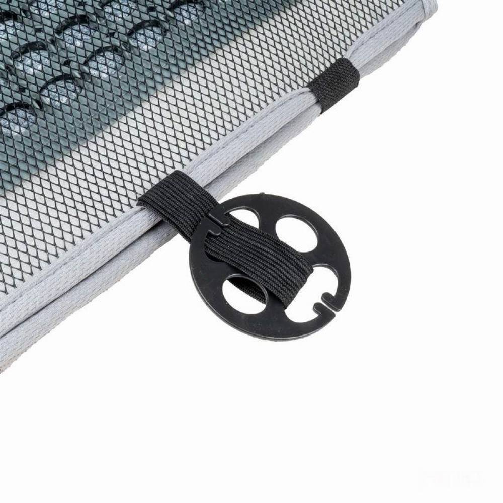 Perna scaun cu bile, 97x44cm, cu suport lombar, gri, 03641 Amio