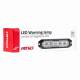 Proiector stroboscopic 6 LED-uri, 12-24V, 18W, galben, 129x30, Slim 03930 Amio