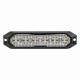Proiector stroboscopic 6 LED-uri, 12-24V, 18W, galben, 129x30, Slim 03930 Amio