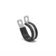 Colier antivibratie cu cauciuc P-Clip, gaura ovala, British standard SMS 75/15.9 W1 Mikalor 03025899