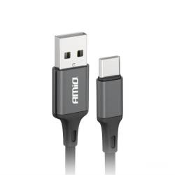 Cablu incarcator USB Tip C, 2m, FullLink 03900 Amio