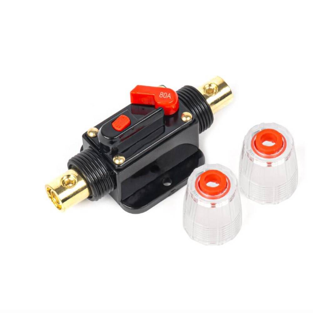 Siguranta automata rearmabila cu reset, cilindrica, 80A, 12-48V, 03820 Amio Siguranta automata rearmabila cu reset, cilindrica, 80A, 12-48V, 03820 Amio