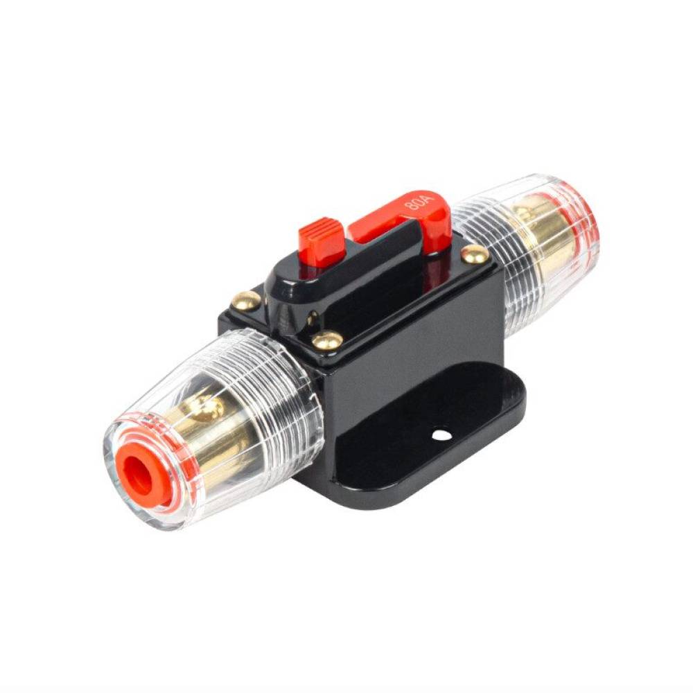 Siguranta automata rearmabila cu reset, cilindrica, 80A, 12-48V, 03820 Amio Siguranta automata rearmabila cu reset, cilindrica, 80A, 12-48V, 03820 Amio