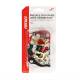 Set 2 borne acumulator cupru 12V, cu papuci si garnituri fixare-decuplare rapida, 4 cai, 04058 Amio 