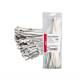 Set 100 coliere metalice, 4.6x300mm, inox, Self Lock Zip Ball, 04323 Amio Set 100 coliere metalice, 4.6x300mm, inox, Self Lock Zip Ball, 04323 Amio
