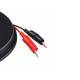 Cablu prelungitor curent, cu derulator, 2x9m, fi18mm, clesti crocodil, diverse utilizari electrice, 04275 Amio 