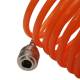 Set accesorii aer comprimat pentru vopsit, suflat, umflat, spalat cu furtun spiralat 5m, BK76145  / TM24