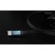 Transmitator auto FM cu hands-free, cu 2×USB si cablu retractabil QC PD65W, TipC si adaptor Ihpone, 12-24V, Amio 04656