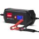 Redresor digital auto, 6-12V, 4A, pentru acumulator, STD, GEL, AGM, WET, Amio 04523