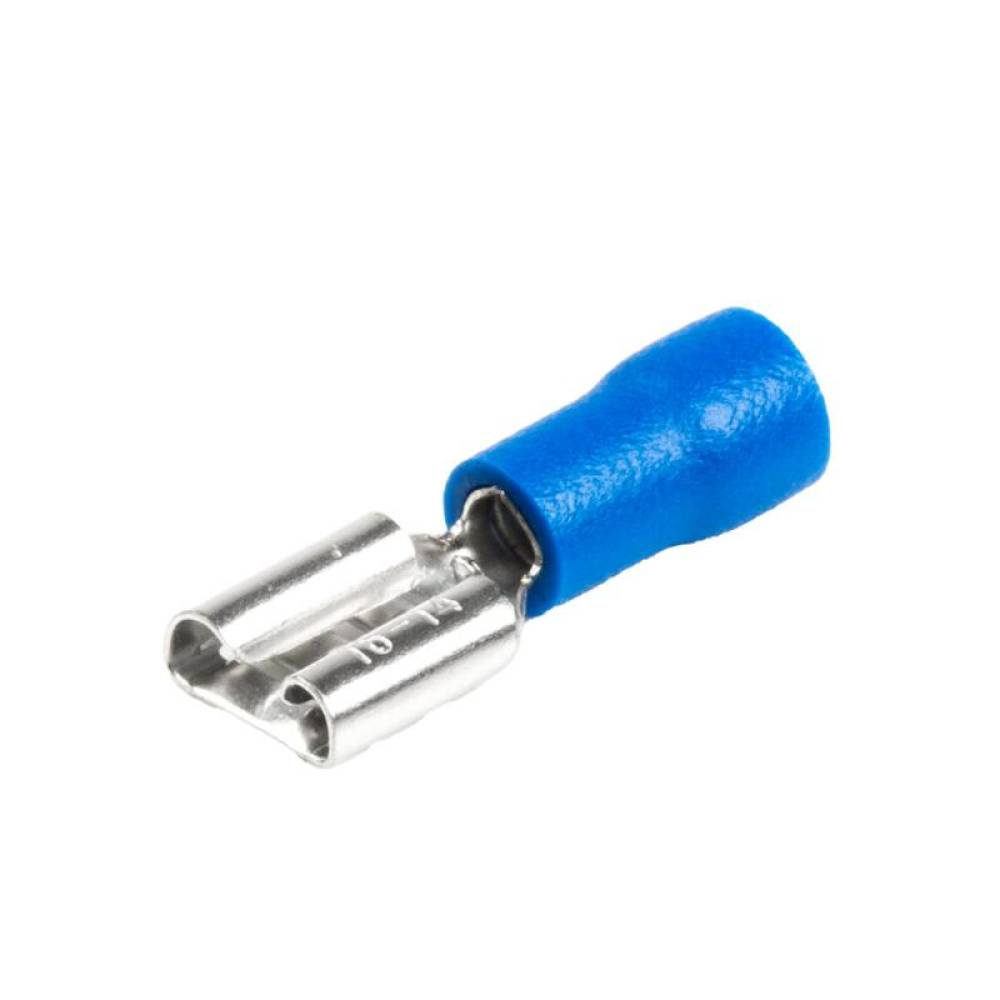 Papuci electrici fisa plata Mama, 7,4mm, 1,5-2,5mm2, 15A, izolat, set 10 bucati, AMIO 03067