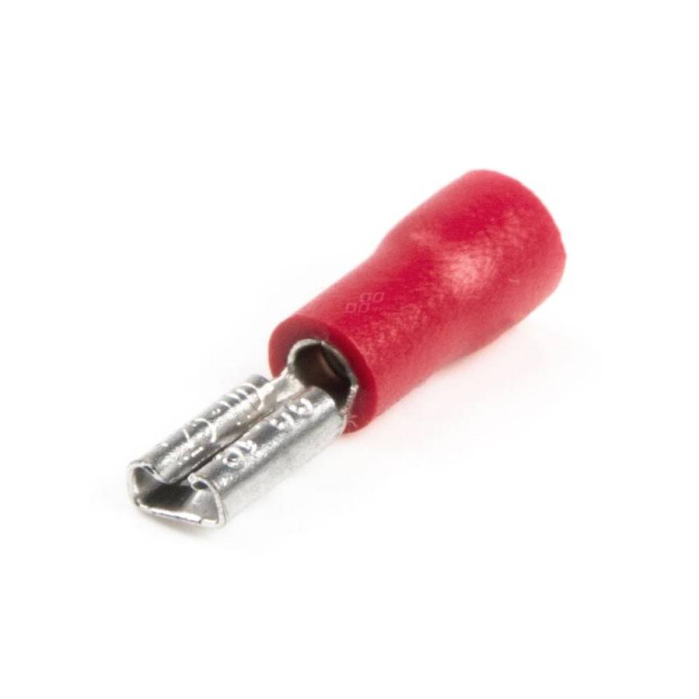 Papuci electrici fisa plata Mama 3.8mm, 0.5-1.5mm2, 10A , set 10 bucati Amio 03060