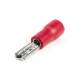 Papuci electrici fisa plata Mama 3.8mm, 0.5-1.5mm2, 10A , set 10 bucati Amio 03060