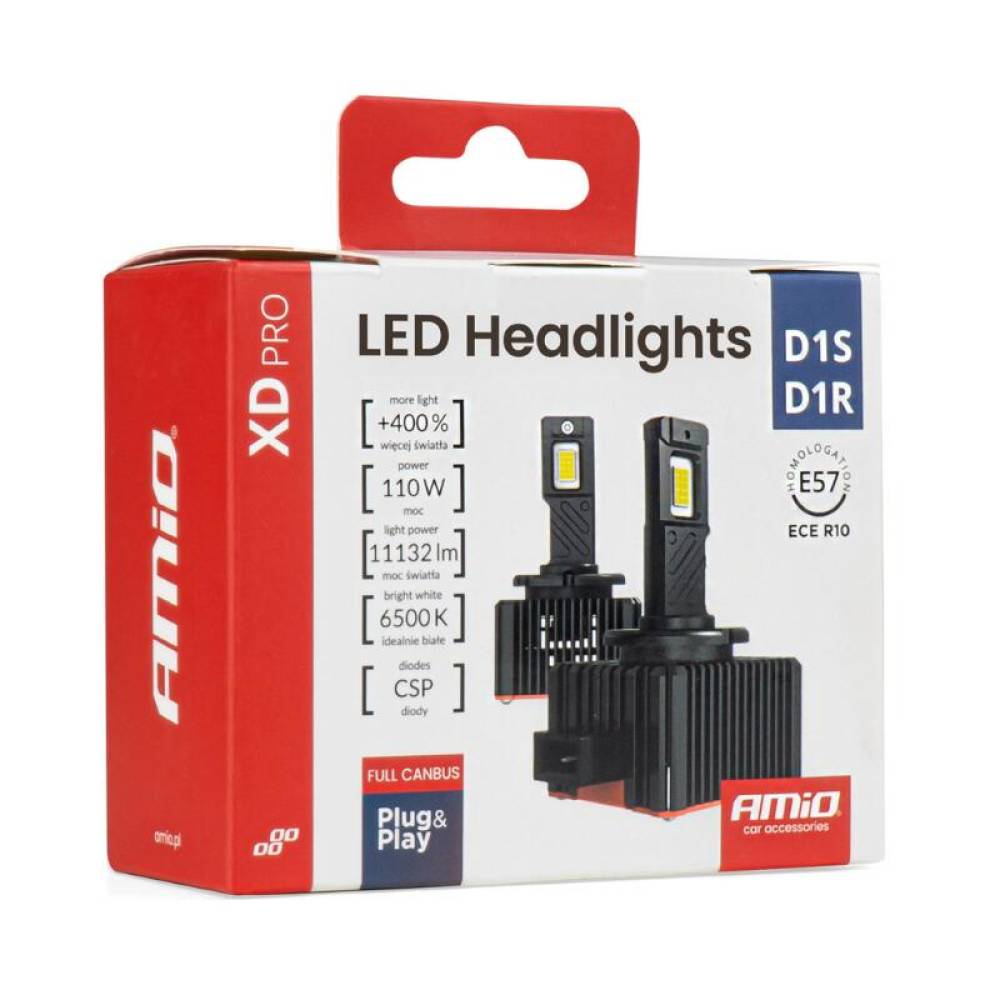 Set 2 becuri D1S/D1R 6500k, 110W, 11,132lm(set), XD PRO Amio 04679