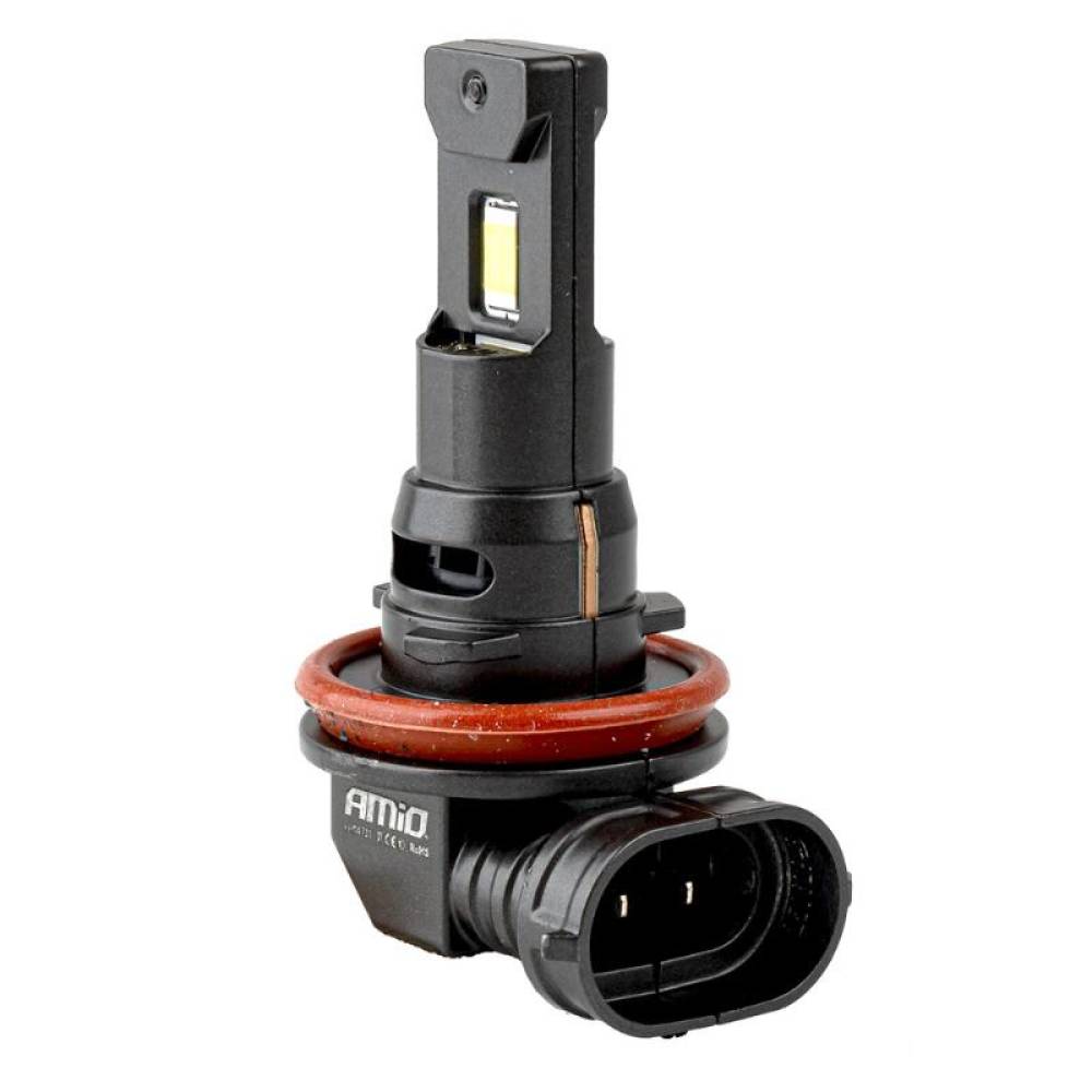 Set 2 becuri H8-H9, H11-H16, LED, 12V-24V, 68W, 7646 lm, 6000K, Canbus, Series F25 PRO, Amio 04721