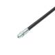 Furtun gresat 22.5cm, cu cap gresor, gros, mh72