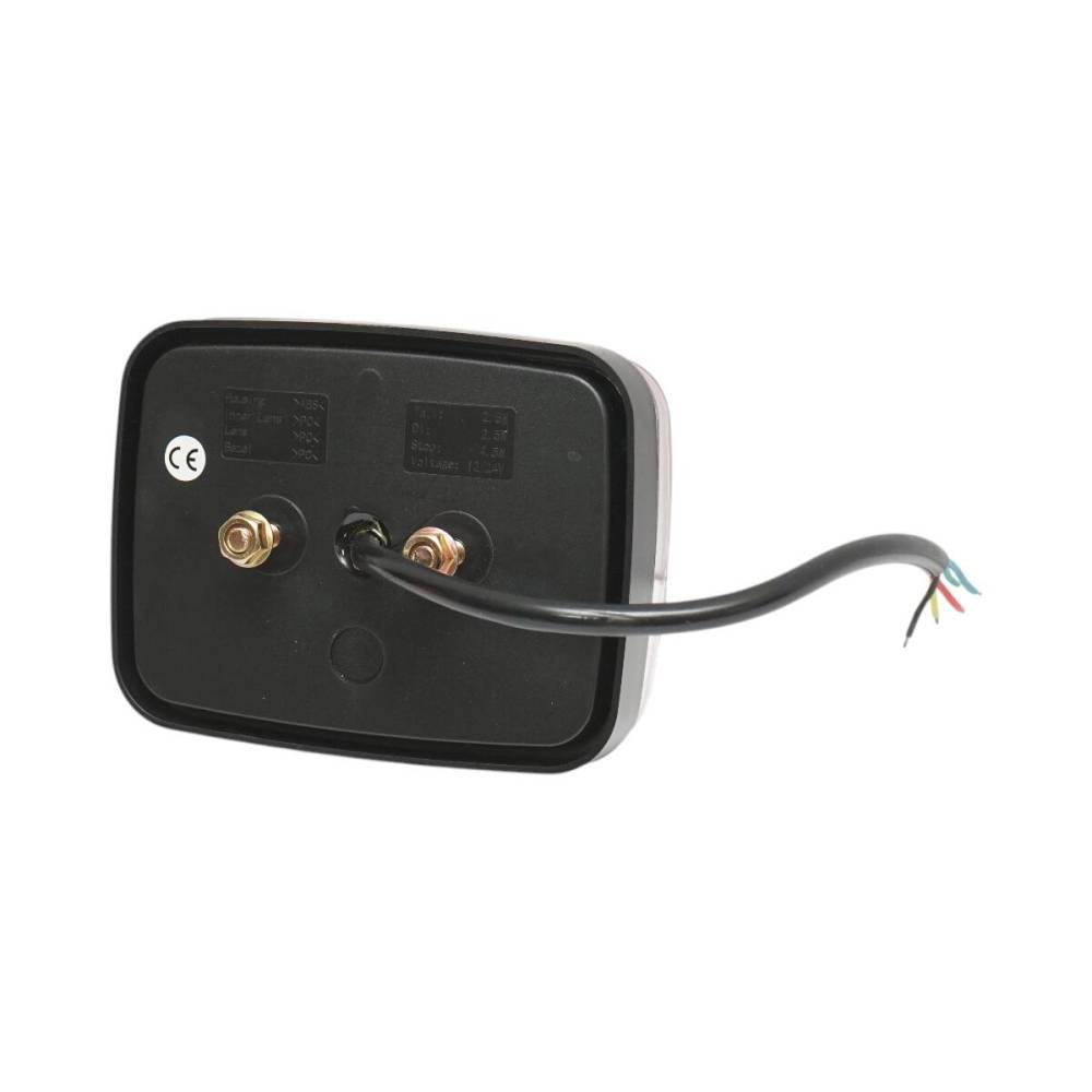 Lampa stop 125x95mm, 3 functii, Led 12-24V, s/d Bk UJ94