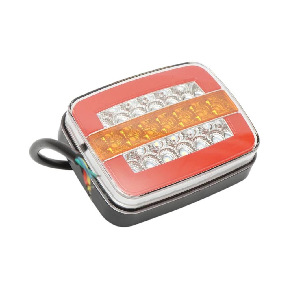 Lampa stop 125x95mm, 3 functii, Led 12-24V, s/d Bk UJ94