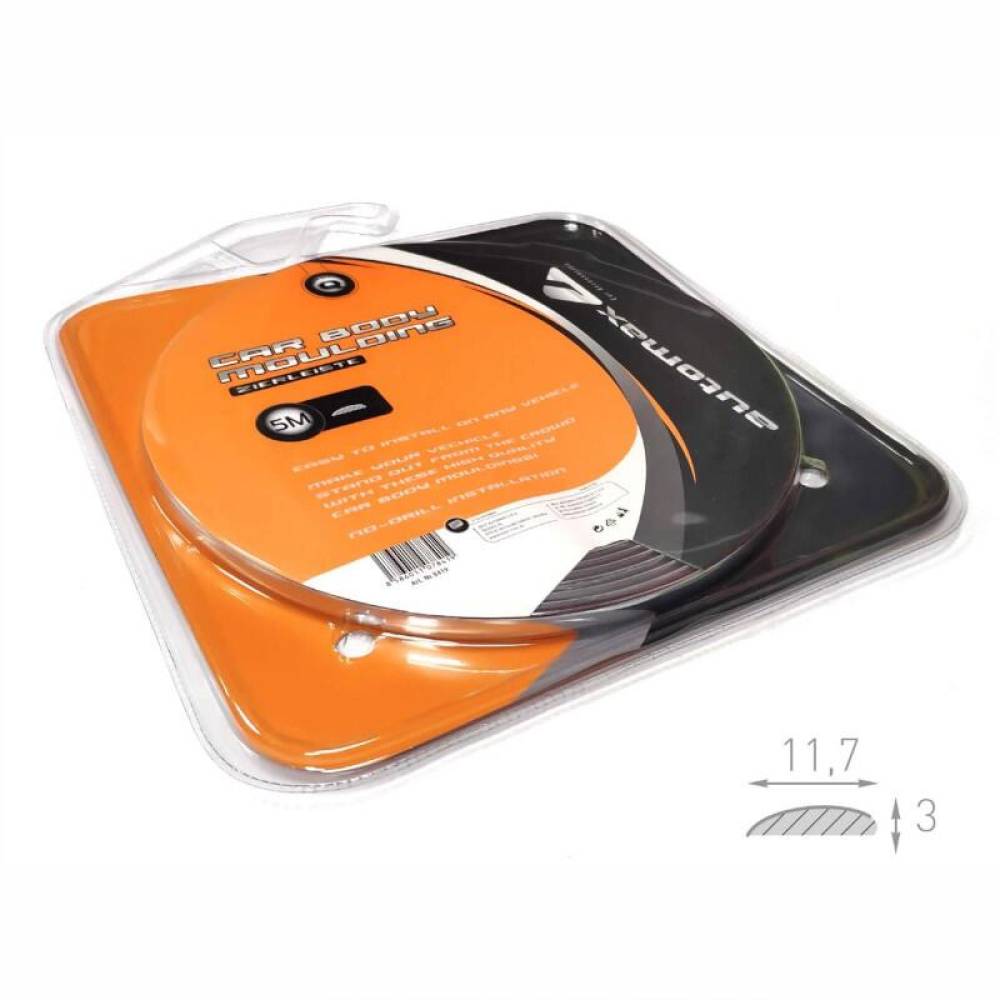 Rola ornament bandou, 14mm x 5m, cromata, 8419 Automax
