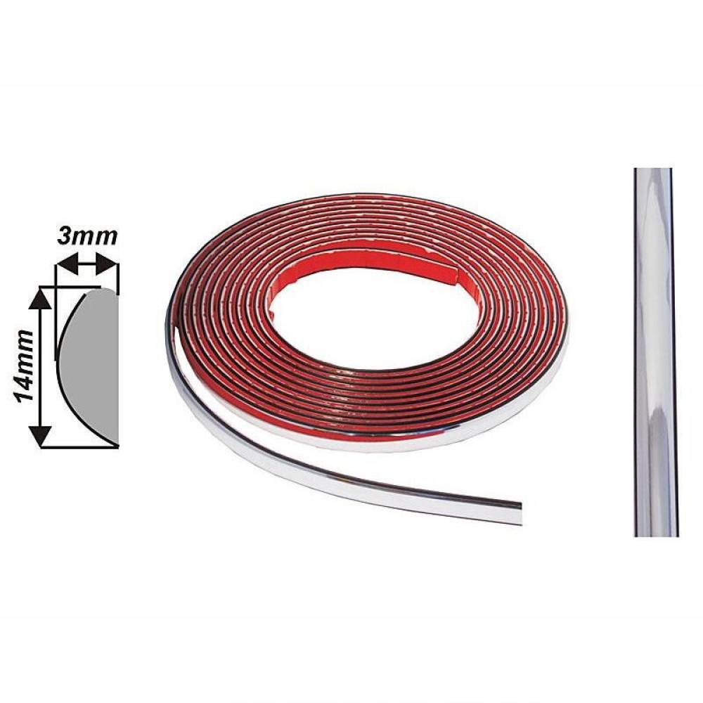 Rola ornament bandou, 14mm x 5m, cromata, 8419 Automax