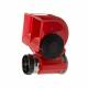 Claxon 24V, tip melc, cu compresor, 139dB, rosu, 58102 Carmotion