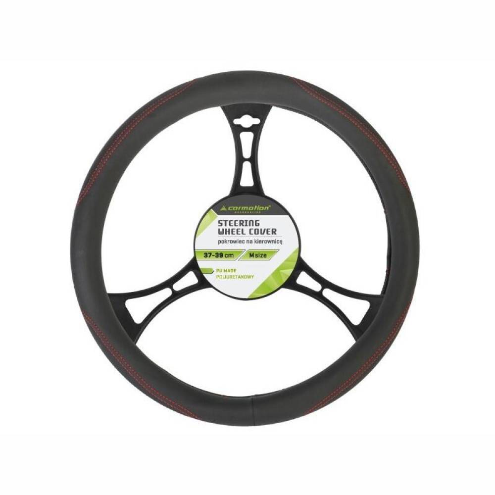Husa volan 37-39cm piele ecologica perforata, 86360 Carmotion