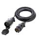 Cablu alimentare remorca 12V, cu fisa si priza 7pini, 5m, Carmotion 86769n