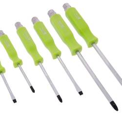 Set 6 surubelnite de impact, cu varfuri magnetice si cap metric pentru cheie, 63407 Carmotion