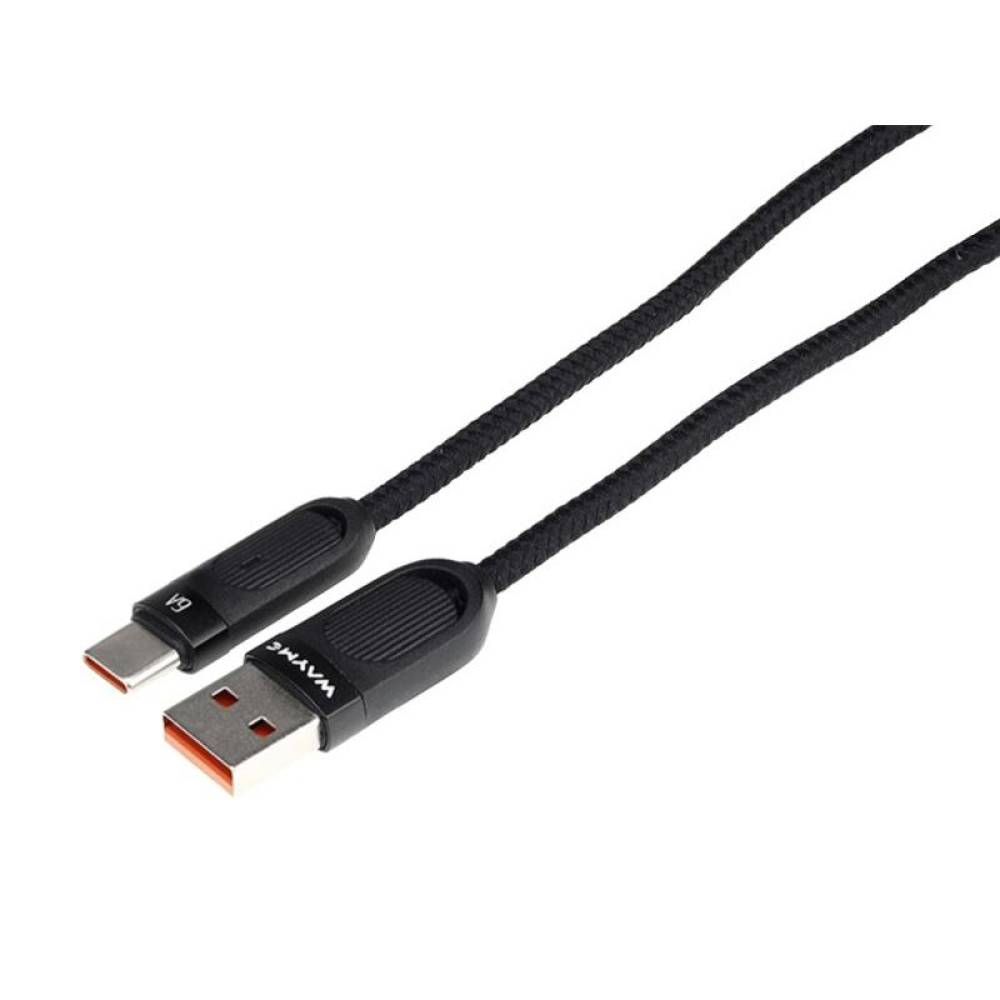 Cablu incarcator USB Tip C, 1,8m, spiralat, 6A, 100W, FAST Charging, Carmotion WAYME63095
