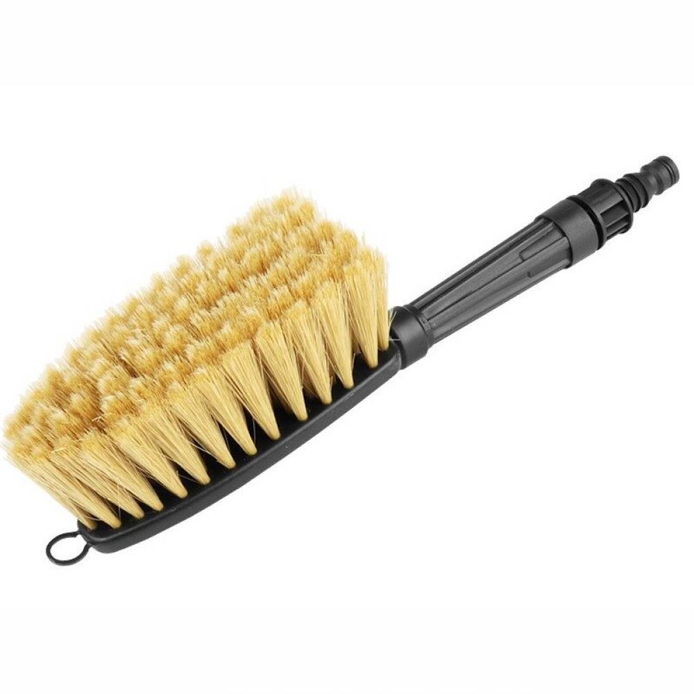 Perie spalat auto, 33cm, cu conexiune la furtun apa, imitatie par natural, 86131 Carmotion Perie spalat auto, 33cm, cu conexiune la furtun apa, imitatie par natural, 86131 Carmotion