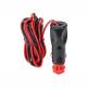 Stecher bricheta, 12-24V, 5A, cu cablu 2m, siguranta EURO-DIN, 63222 Carmotion