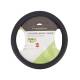 Husa volan 37-39cm, M, piele naturala, neagra, Carmotion 58209