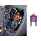 Set 10 sigurante plate MINI, 5-30A, cu indicator LED, 63601 Carmotion