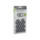 Set 20 capacele plastic, pentru prezoane 17inch, grafit, 63784 Carmotion