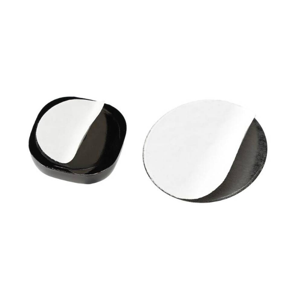 Suport telefon, cu prindere magnetica pe bord sau adeziv, negru cromat dark, WAYME 63061