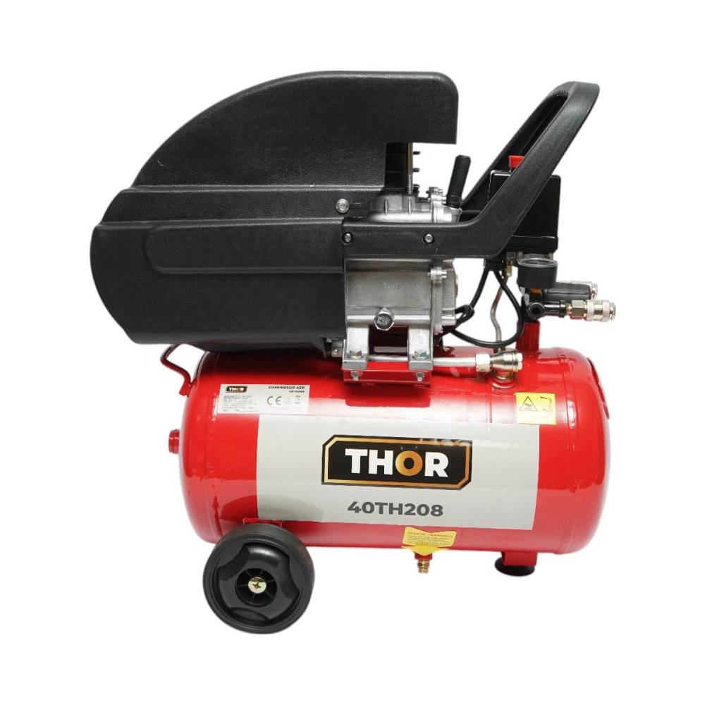 Compresor aer cu motor de 1500W (2CP), butelie 24L, presiune maxima 8 bar, volum aer aspirat 195L , BK98066