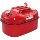 Canistra metalica, 20L, plata, antirasturnare,  cu furtun flexibil si dop insurubabil, MB59