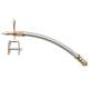 Prelungitor valva, cauciuc cu protectie metalica 18cm AC11