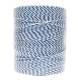 Rola fir alb-albastru fi3, 3x0.2mmSS, 1000m 7.8 Ohm/m pentru gard electric, BK87656