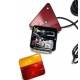 Kit lampi remorca 100x90, cu cablu 7.5m, cu triunghi si magneti, cu 4 functii, L1070-Z Kit lampi remorca 100x90, cu cablu 7.5m, cu triunghi si magneti, cu 4 functii, L1070-Z