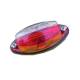 Lampa gabarit 105x46, bec, alb-rosie, 12-24V, G02 A15 Gmak