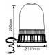 Girofar 12/24V, h200, 24 LED-uri, prindere cu magnet, ALR0015-2 TruckLed Girofar 12/24V, h200, 24 LED-uri, prindere cu magnet, ALR0015-2 TruckLed