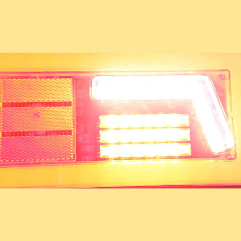 Lampa spate 375x130, 6 functii, 12-24V, stanga, Neon Glow L1828 TruckLed