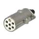 Fisa 7 pini 24V, metal, tip S (nul plin) E1267-A