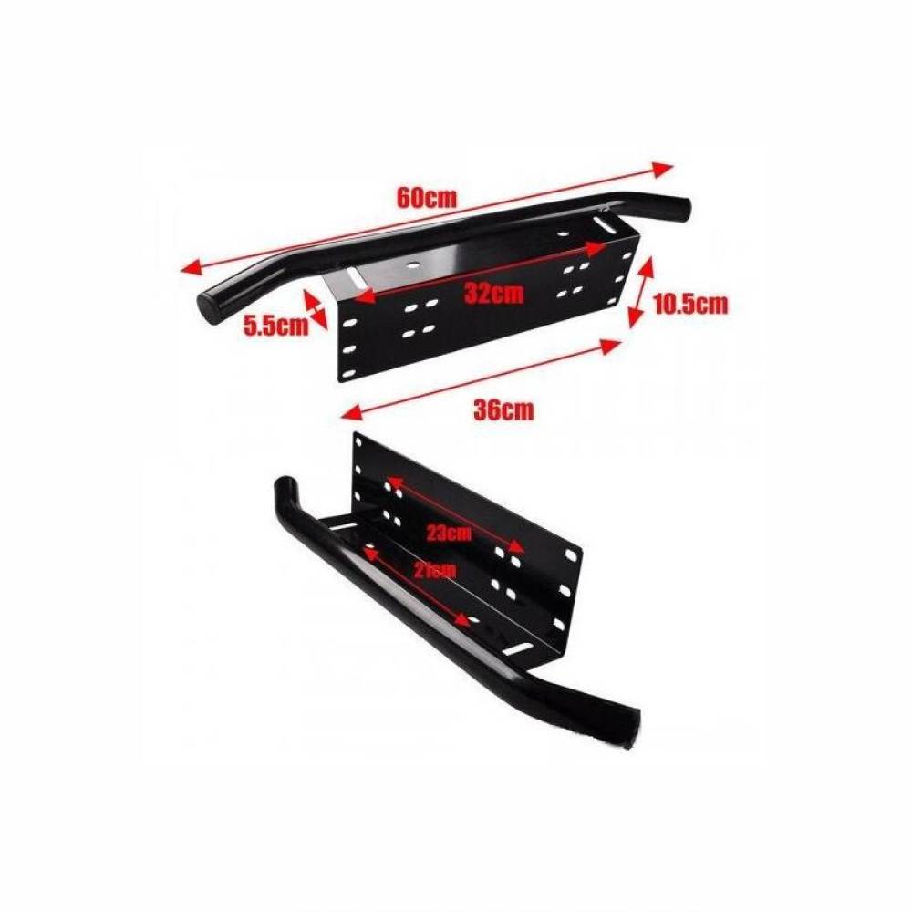 Suport proiectoare, mini bullbar cu suport numar, AKC8002 TruckLed