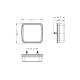 Lampa spate 110x102, 4 functii, iluminare numar, LED, semnalizare dinamica, dreapta, L-1869 TruckLed Lampa spate 110x102, 4 functii, iluminare numar, LED, semnalizare dinamica, dreapta, L-1869 TruckLed