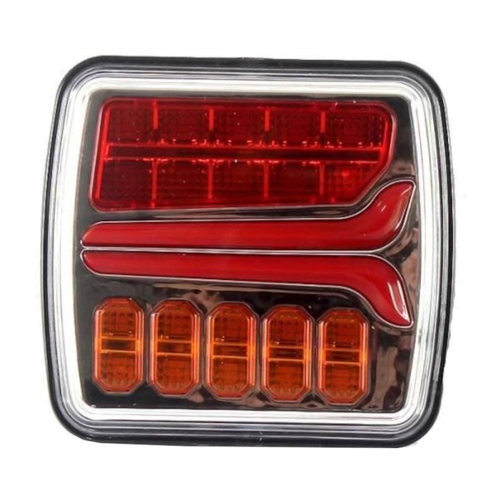 Lampa spate 110x102, 4 functii, iluminare numar, LED, semnalizare dinamica, dreapta, L-1869 TruckLed Lampa spate 110x102, 4 functii, iluminare numar, LED, semnalizare dinamica, dreapta, L-1869 TruckLed