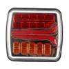 Lampa spate 110x102, 4 functii, iluminare numar, LED, semnalizare dinamica, dreapta, L-1869 TruckLed