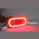 Lampa spate 202x95, 3 functii, LED Neon, cu suport rama plastic, L1891 TruckLed