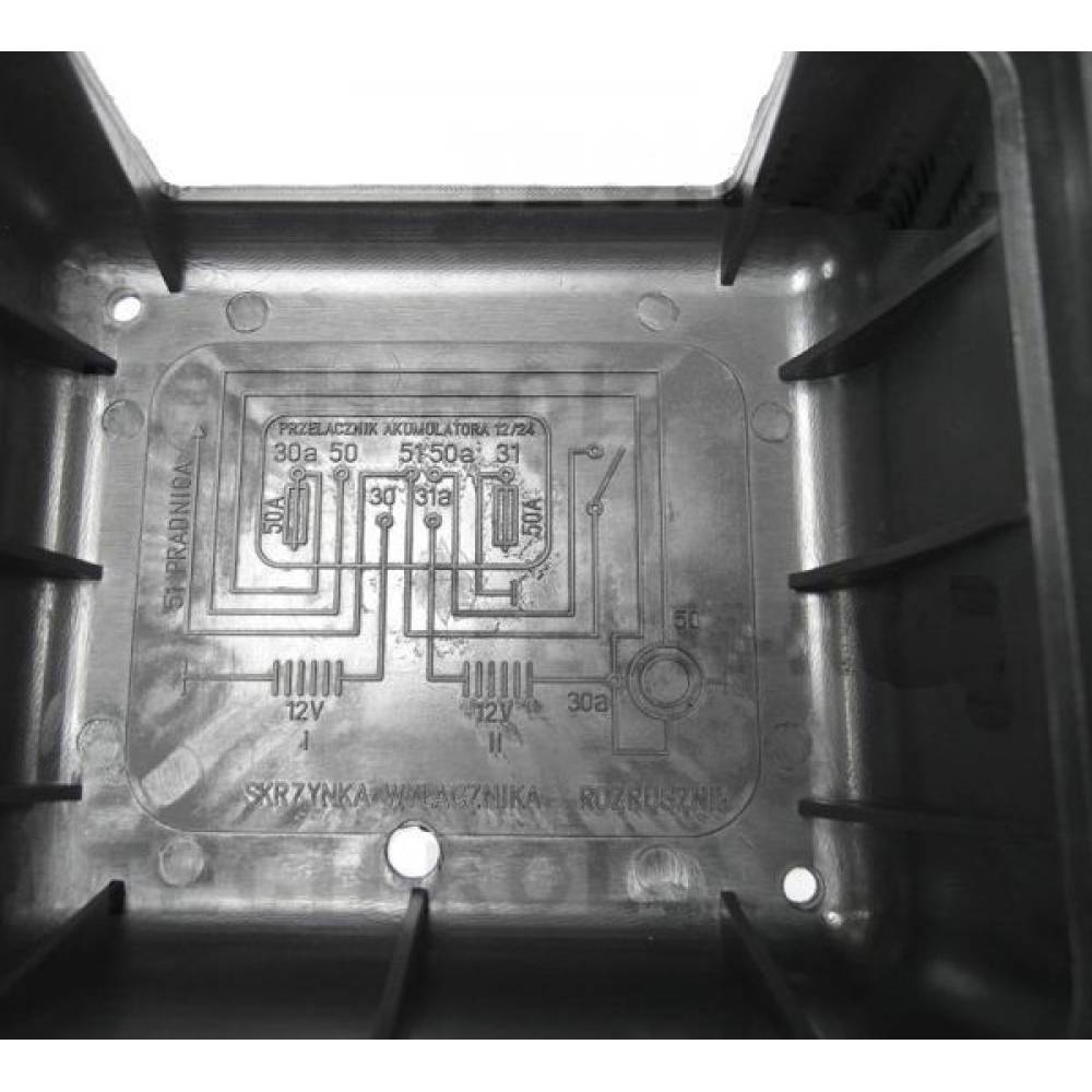 Comutator universal 12-24V (C-385, Zetor UR II, MTZ), W1246 Truck Led